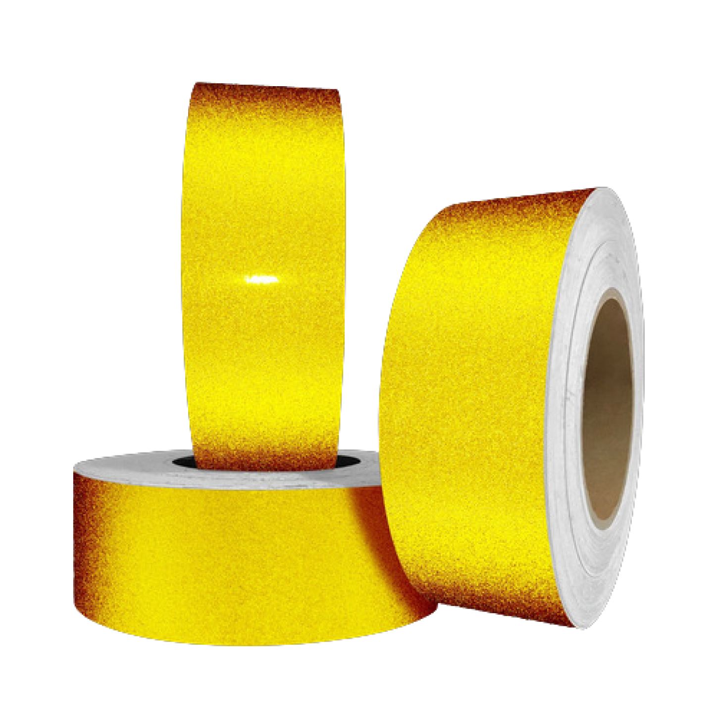 Rolo Vinil Refletivo Grau Comercial Amarelo 2 M X 1,24 M